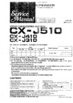 Pioneer CX-J510 , CX-J410 et CX-J310 • Manuel de service