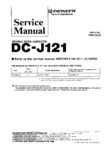 Pioneer DC-J121 • Manuel de service