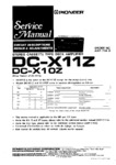 Pioneer DC-X11Z et DC-X10Z • Manuel de service