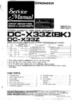 Pioneer DC-X33Z • Manuel de service