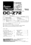 Pioneer DC-Z72 • Manuel de service