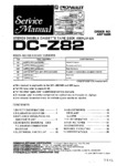 Pioneer DC-Z82 • Manuel de service