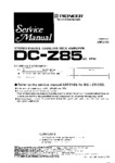 Pioneer DC-Z85 • Manuel de service