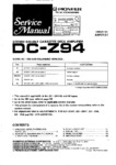 Pioneer DC-Z94 • Manuel de service