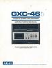Akai GXC-46 et GXC-46 D • Mode d'emploi (JPG)