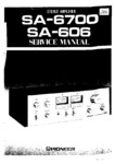 Pioneer SA-6700 et SA-606 • Manuel de service