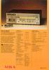 Aiwa AF-3060 EE • Extrait de catalogue allemand 1976