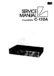 Luxman C-120A • Manuel de service