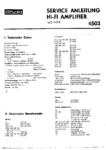 Bruns 4503 • Manuel de service