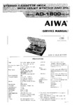 Aiwa AD-1800 • Manuel de service