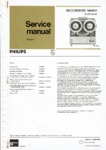 Philips N 4450 • Description des circuits (en français)