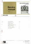 Philips N 4450 • Manuel de service (français, partie 1)