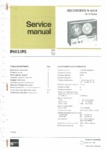 Philips N 4414 • Manuel de service (en français)
