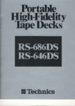 Technics RS-646 DS et RS-686 DS • Brochure