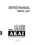 Akai AM-2450 et AT-2450 • Manuel de service