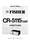 Fisher CR-5115 • Manuel de service
