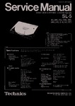 Technics SL-5 • Manuel de service