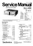 Technics SU-VX6 • Manuel de service