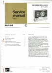 Philips N 4419 • Manuel de service (en français)