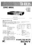 manuel de service