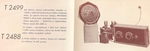 Philips T2488, T2499, T372, T2016, T2489, T3005 Dépliant publicitaire