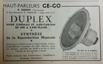 Publicité Duplex