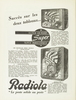 Radiola Publicité Guide de la radio au Maroc 1935