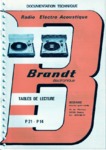 Manuel de service - Service manual