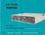 Teleton TFS 70 • Mode d'emploi