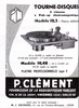 P.Clément HL5 et HL4B Publicité  - Toute la Radio n° 200 décembre 1955