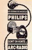 Philips 930 A, 2531, 2032 Publicité Arc-Radio