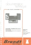 Brandt  PAT 2032 BK et  PAT 2032 BK Manuel de service