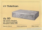 Teleton TFS 80 • Mode d’emploi