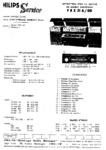 Philips - F 8 X 31 A /00 Manuel de service