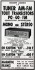 Magnétic-France Tuner AM / FM 1966 • Publicité 1966