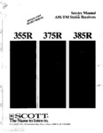H.H. Scott  355R, 375R, 385R, Manuel de service