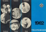 Telefunken Allemagne Catalogue 1962