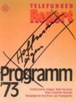 Catalogue TV-HiFi 1973 - Telefunken Allemagne