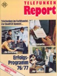 Catalogue TV-HiFi 1976-77 - Telefunken Allemagne