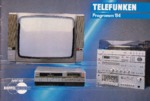 Catalogue TV-HiFi 1984 - Telefunken Allemagne