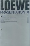 Loewe Catalogue 1974