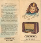 Dépliant radio Allemagne