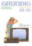 Catalogue 1982/83 (Allemagne)