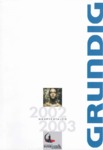 Catalogue 2002/2003 (Allemagne)