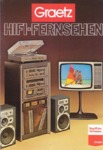 Catalogue HiFi TV Graetz Allemagne