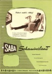 Dépliant Saba Allemagne