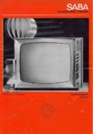 Catalogue 1966/67 Saba Allemagne