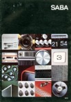 Catalogue 1973 Saba Allemagne