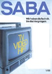 Catalogue 1/1985 Saba Allemagne