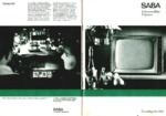Catalogue 1965 Saba Allemagne